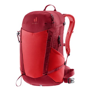 Deuter Wanderrucksack Futura 23 (für Tagestouren, komfortables Tragesystem) rot - 23 Liter